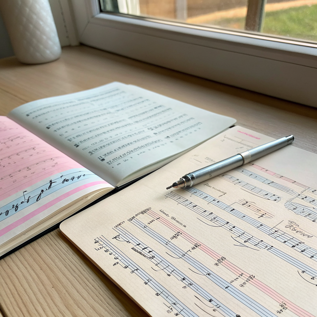 Musical score documentation for Kaija Saariaho